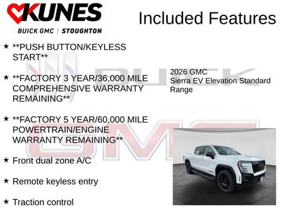 New 2026 GMC Sierra EV Elevation