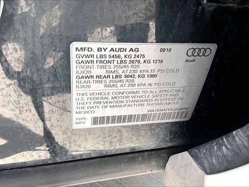 Used 2018 Audi Q5 2.0T Premium Plus w/ Premium Plus Package AWD/4WD image 32