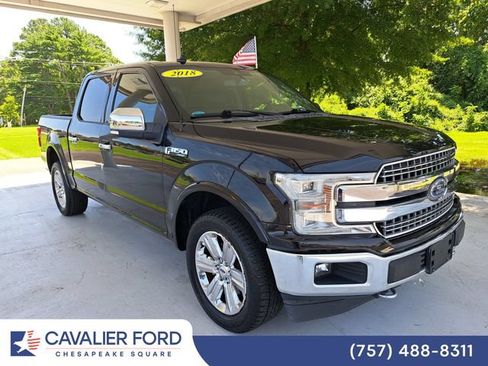 Used 2018 Ford F150 Lariat w/ Equipment Group 502A Luxury AWD/4WD image 1