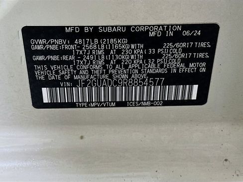 Certified 2024 Subaru Crosstrek 2.0i Premium image 33