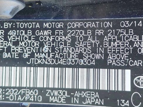 Used 2014 Toyota Prius Two FWD image 10