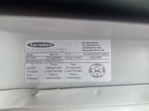 Certified 2024 Chevrolet Express 2500 w/ Driver Convenience Package image 16