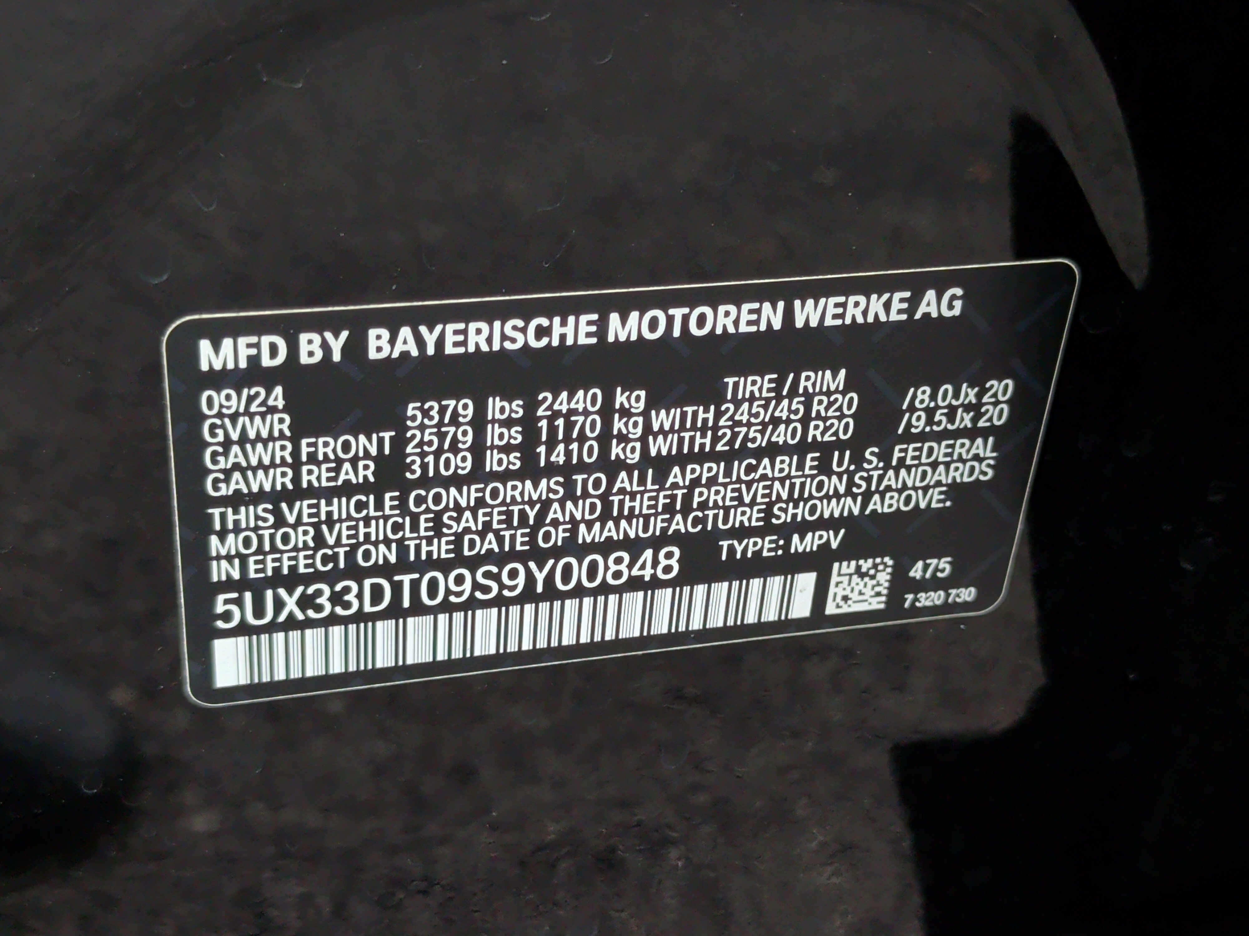 Certified 2025 BMW X4 xDrive30i w/ M Sport Package AWD/4WD image 40