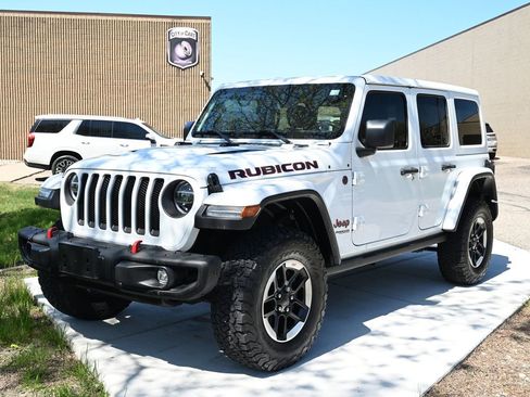 Used 2022 Jeep Wrangler Unlimited Rubicon w/ Steel Bumper Group AWD/4WD image 1