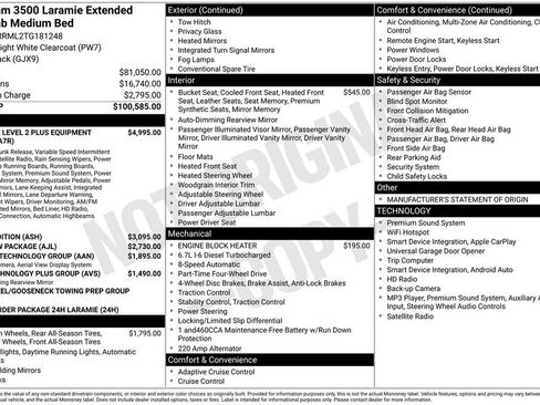 Certified 2026 RAM 3500 Laramie AWD/4WD image 41