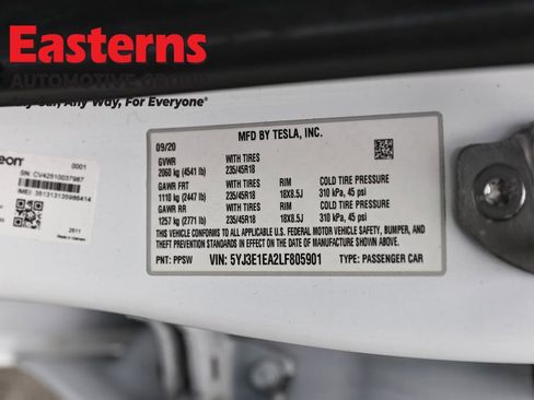 Used 2020 Tesla Model 3 Standard Range Plus image 34