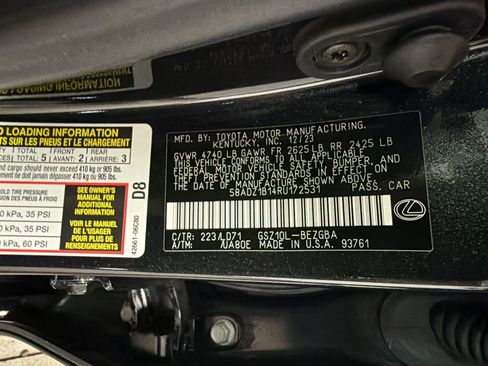 Used 2024 Lexus ES 350 w/ Premium Package FWD image 24