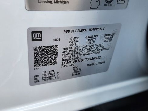 New 2026 Chevrolet Traverse High Country AWD/4WD image 22