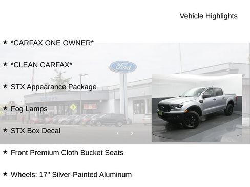 Used 2022 Ford Ranger XL w/ Equipment Group 101A High AWD/4WD image 9