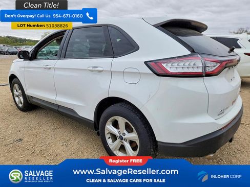 Used 2017 Ford Edge SE AWD/4WD image 3