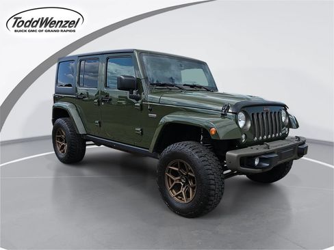 Used 2016 Jeep Wrangler Unlimited Sahara AWD/4WD image 1