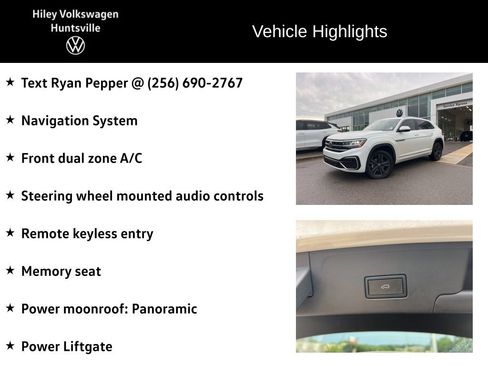 Certified 2022 Volkswagen Atlas Cross Sport SEL R-Line AWD/4WD image 6