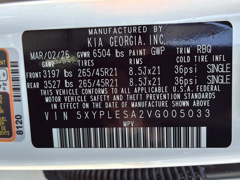 New 2027 Kia Telluride X-Line SX Prestige image 39