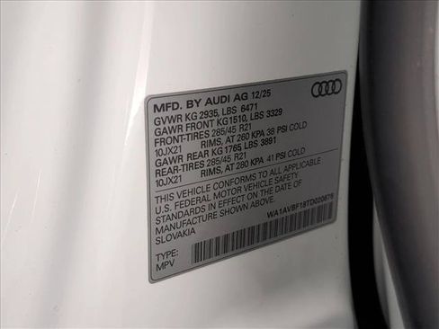 Certified 2026 Audi Q8 Premium AWD/4WD image 29