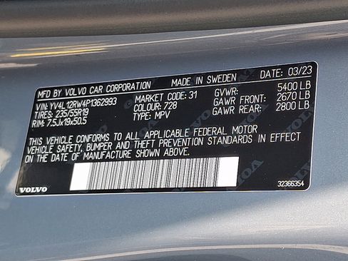 Certified 2023 Volvo XC60 B5 Plus w/ Climate Package AWD/4WD image 28