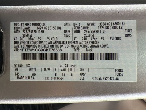 Used 2016 Ford F150 XL w/ Equipment Group 101A Mid RWD image 26