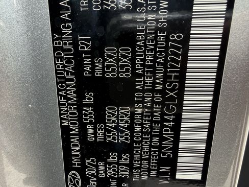 Used 2025 Hyundai Santa Fe Limited FWD image 37