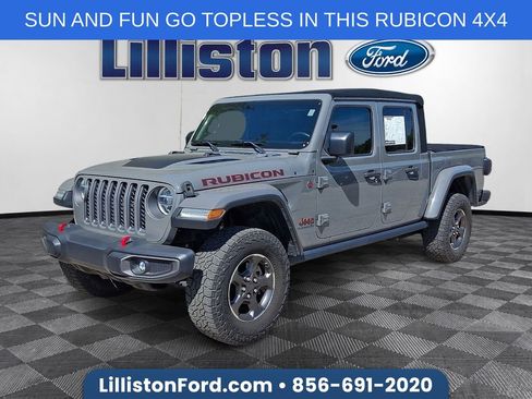 Used 2020 Jeep Gladiator Rubicon w/ LED Lighting Group AWD/4WD image 1