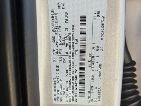 Used 2019 Ford F150 XL w/ Equipment Group 101A Mid RWD image 23