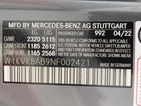 Used 2022 Mercedes-Benz SL 55 AMG 4MATIC image 40