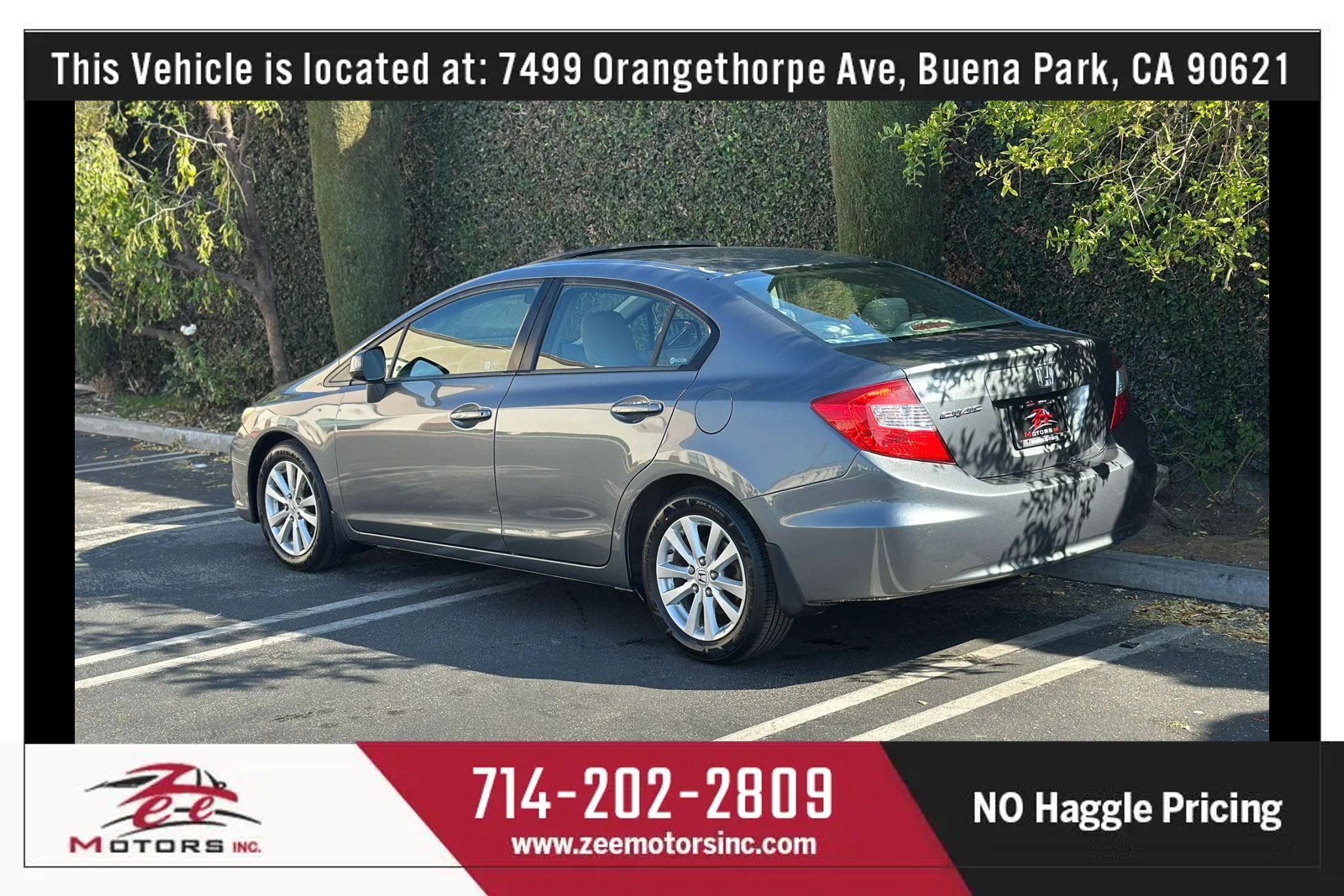 Used 2012 Honda Civic EX image 9