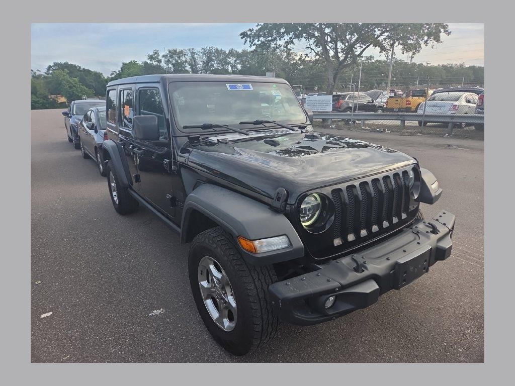 Used 2021 Jeep Wrangler Unlimited Sport AWD/4WD image 1