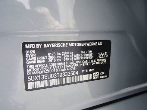 Used 2026 BMW X5 sDrive40i w/ M Sport Package RWD image 25