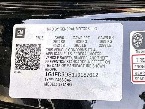 Used 2018 Chevrolet Camaro LT w/ RS Package image 19