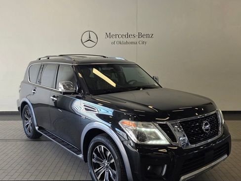 Used 2017 Nissan Armada Platinum w/ Captain Seat Package image 3