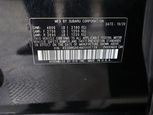 Used 2021 Subaru Legacy Limited XT w/ Popular Package #2 AWD/4WD image 55