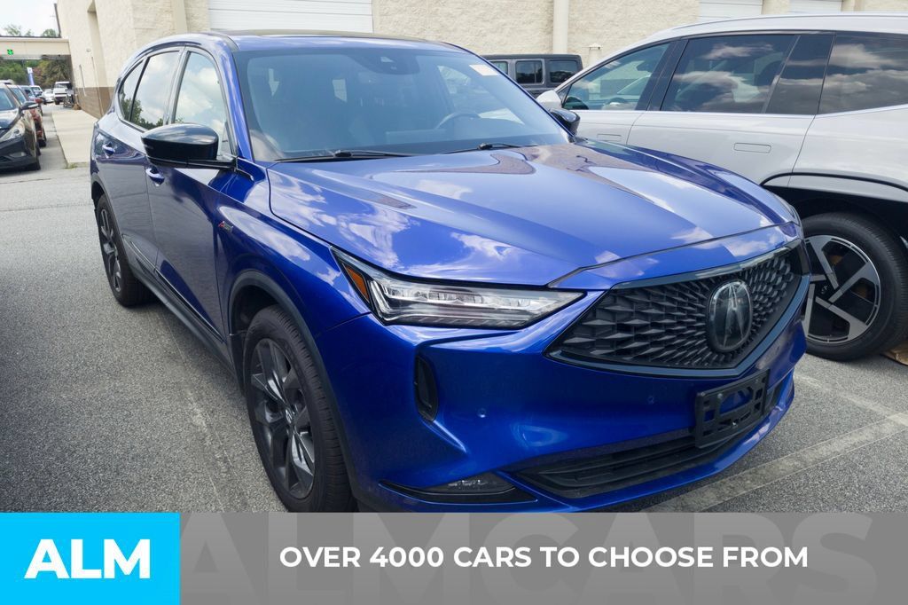 Used 2022 Acura MDX A-Spec AWD/4WD image 2