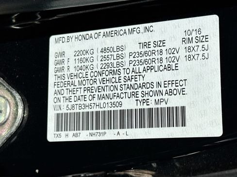 Used 2017 Acura RDX FWD w/ Technology Package image 33