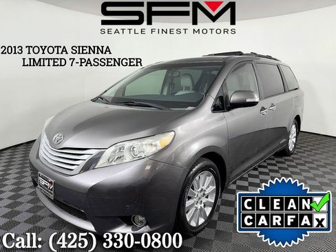 Used 2013 Toyota Sienna Limited w/ Premium Pkg AWD/4WD image 1