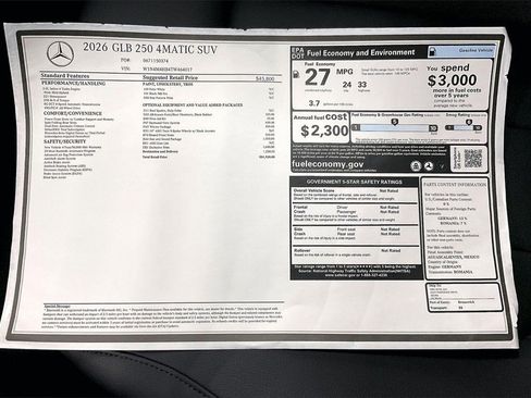 New 2026 Mercedes-Benz GLB 250 4MATIC image 19