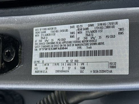 Used 2021 Ford F150 XL w/ STX Appearance Package AWD/4WD image 35