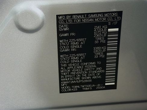 Used 2018 Nissan Rogue SV w/ Premium Package image 33