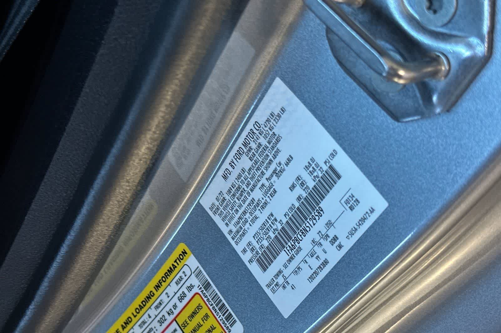 Used 2022 Ford Mustang GT Premium RWD image 34