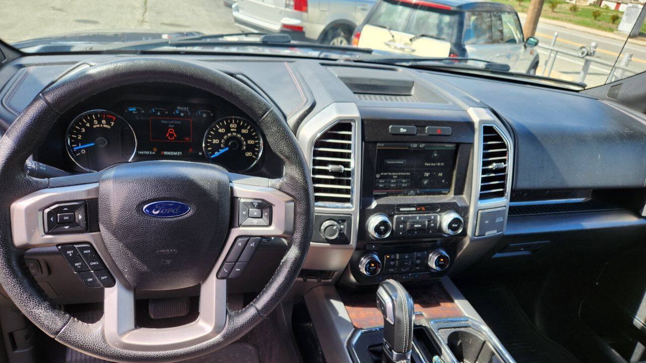 Used 2015 Ford F150 Platinum w/ Trailer Tow Package AWD/4WD image 12