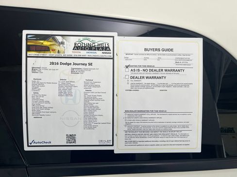 Used 2016 Dodge Journey SE w/ Flexible Seating Group FWD image 41