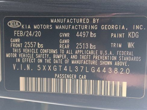 Used 2020 Kia Optima LX FWD image 33