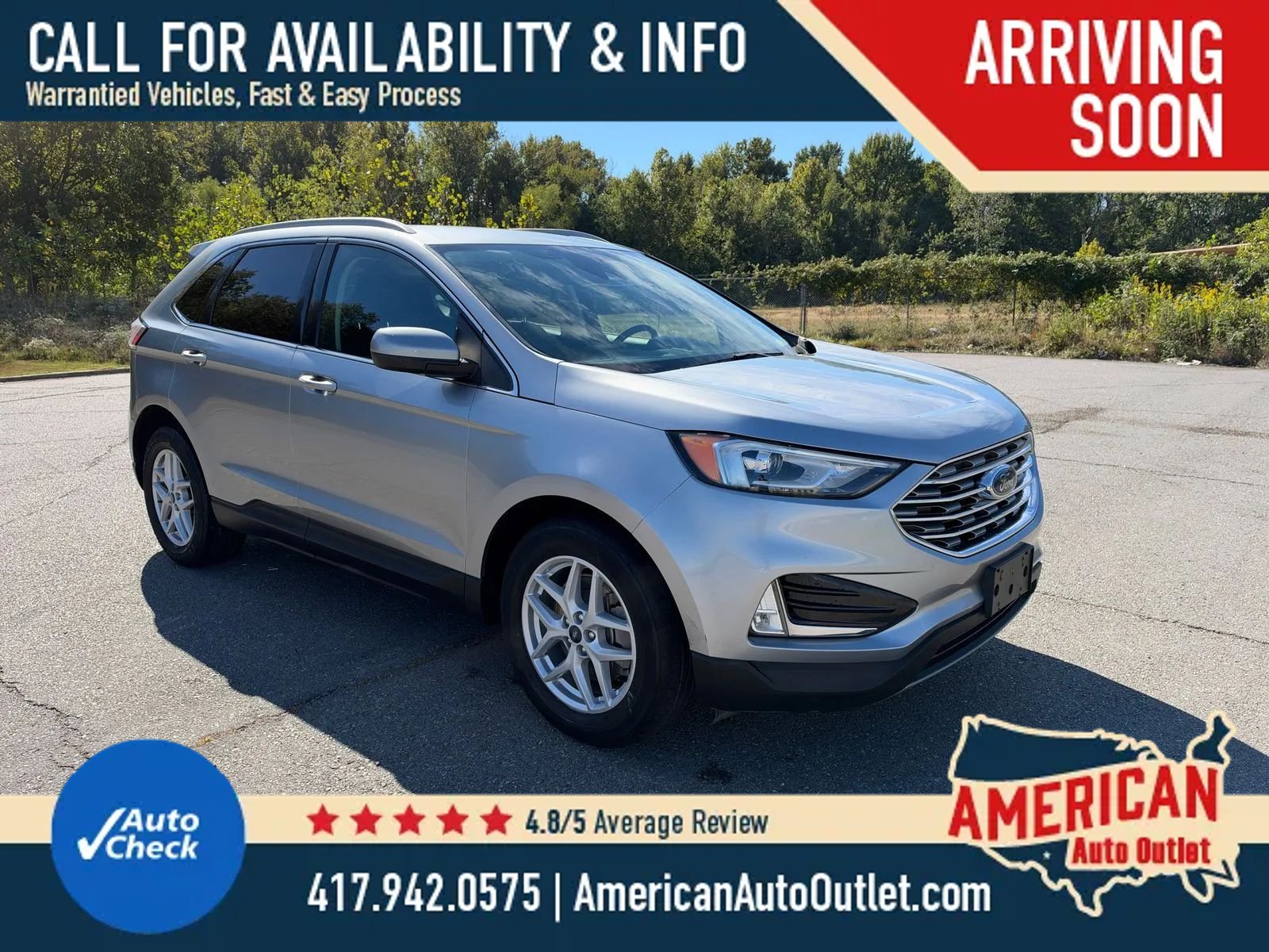 Used 2021 Ford Edge SEL FWD image 3