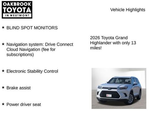 Certified 2026 Toyota Grand Highlander XLE image 7