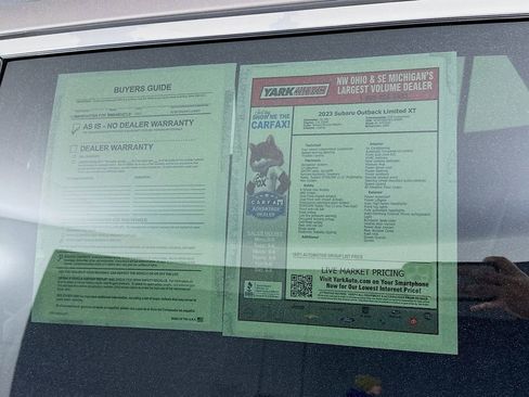 Certified 2023 Subaru Outback Limited XT image 13