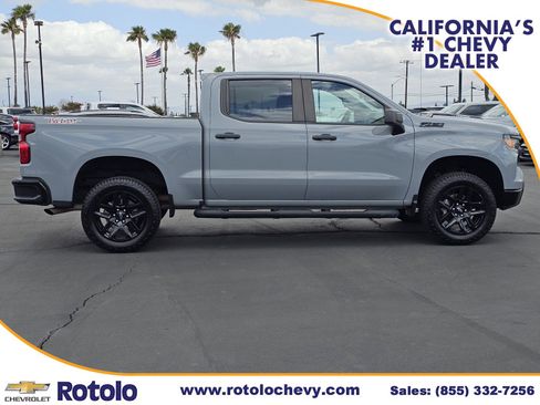 Used 2024 Chevrolet Silverado 1500 Custom Trail Boss w/ Turbomax Blackout Package AWD/4WD image 8