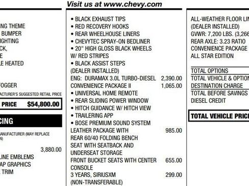 Certified 2025 Chevrolet Silverado 1500 RST w/ Redline Edition AWD/4WD image 2