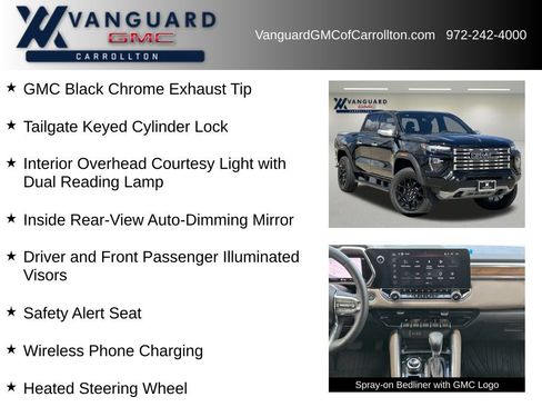 New 2026 GMC Canyon Denali w/ LPO, Denali Black Edition AWD/4WD image 24