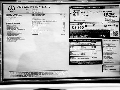 New 2026 Mercedes-Benz GLS 450 4MATIC image 26