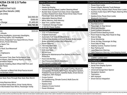 New 2026 MAZDA CX-50 2.5 Turbo w/ Premium Plus Pkg image 4