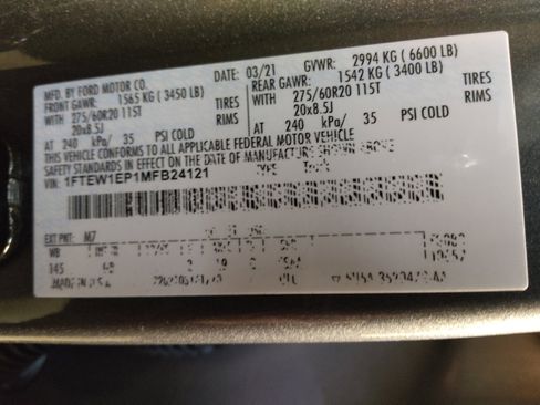 Used 2021 Ford F150 XL w/ STX Appearance Package AWD/4WD image 33