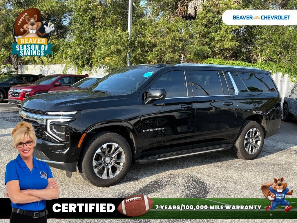 Used 2025 Chevrolet Suburban LS AWD/4WD image 1